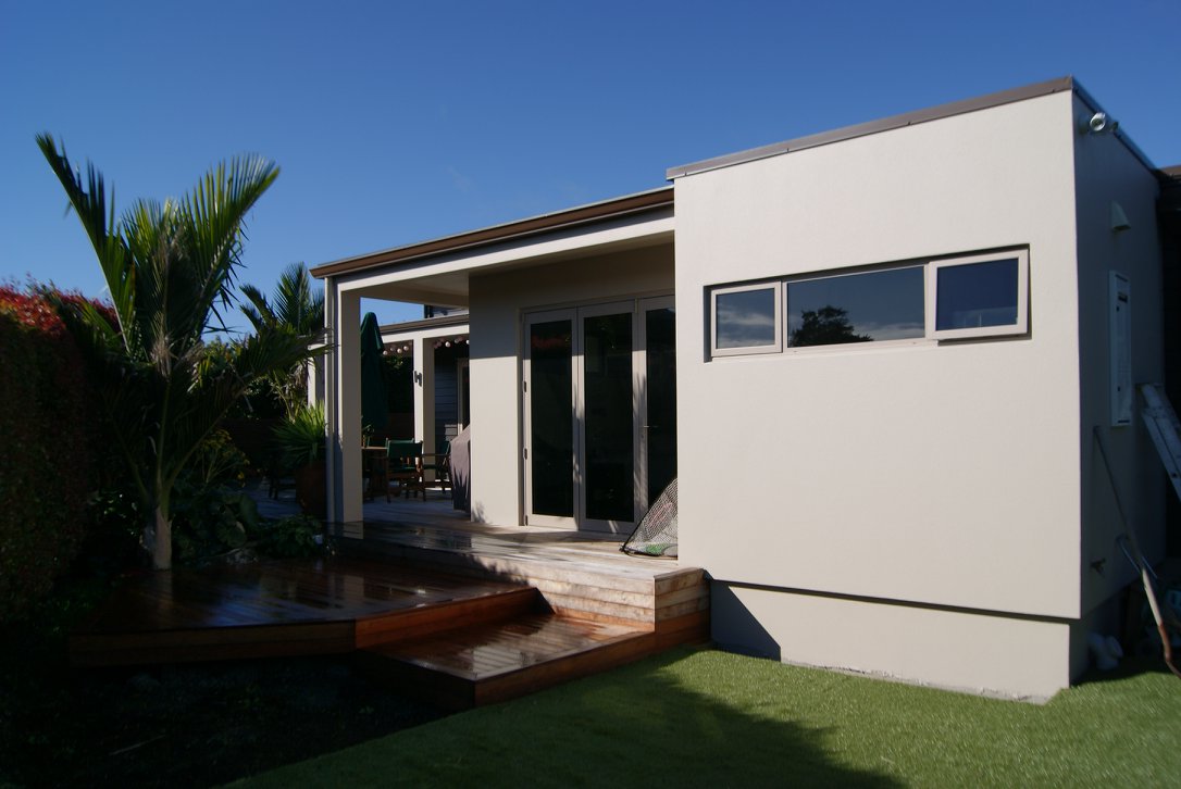 The new Master Bedroom and deck access