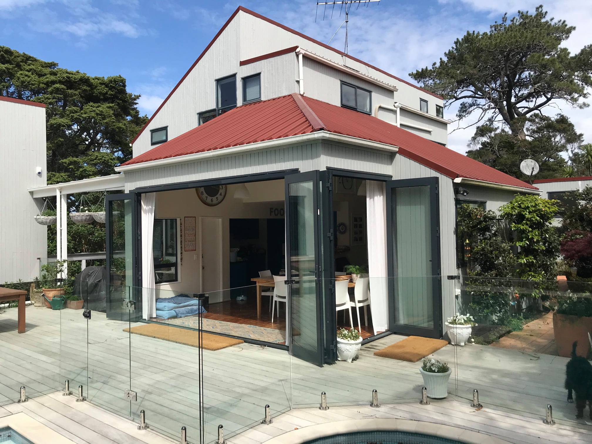 New full height joinery and pool enclosure